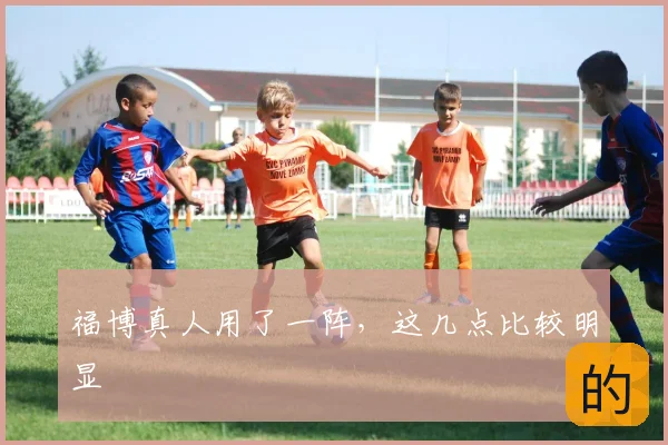 福博真人用了一阵，这几点比较明显